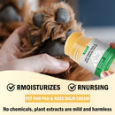 Creme hidratante em bastão para cães e gatos, suaviza rachaduras ressecadas, hidratação profunda para patas e focinhos de animais de estimação.