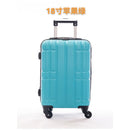 Mala de viagem, Tamanhos 17, 18, 19, 20 e 21 polegadas. Possuem protetores de canto em liga de alumínio resistentes a impactos e trava TSA. Feitas de ABS e fibra de poliéster refinada com superfície lisa.