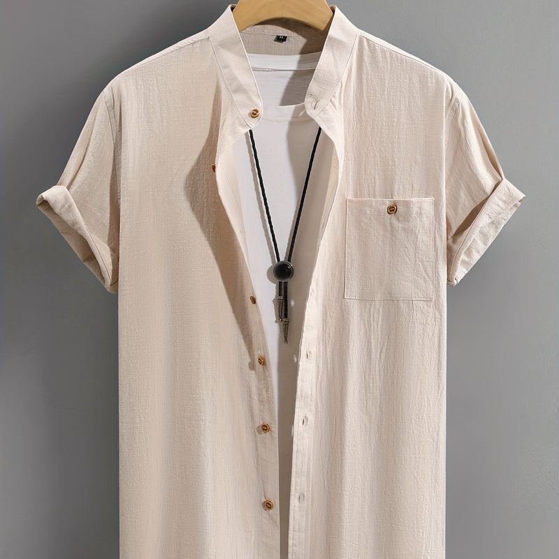 Camisa casual masculina.