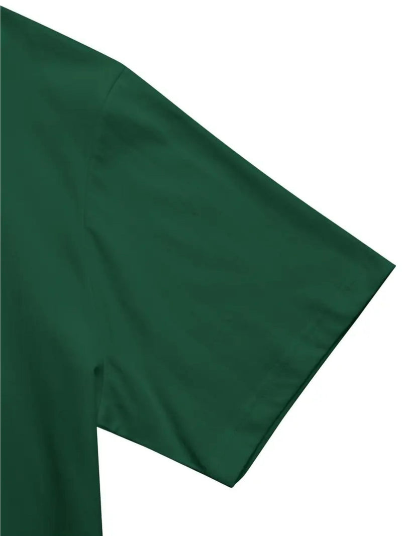 Camiseta masculina 100% algodão - Minimalista com estampa da cruz de Judá Yeshua.