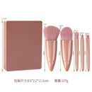 Conjunto de 5 pincéis de maquiagem com espelho super sofisticado.