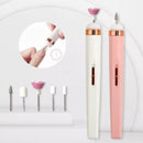 Lixadeira de unhas elétrica sem fio - Caneta artística portátil para manicure e pedicure.