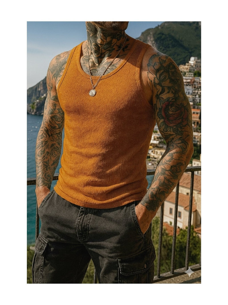 Regata canelada masculina americana.