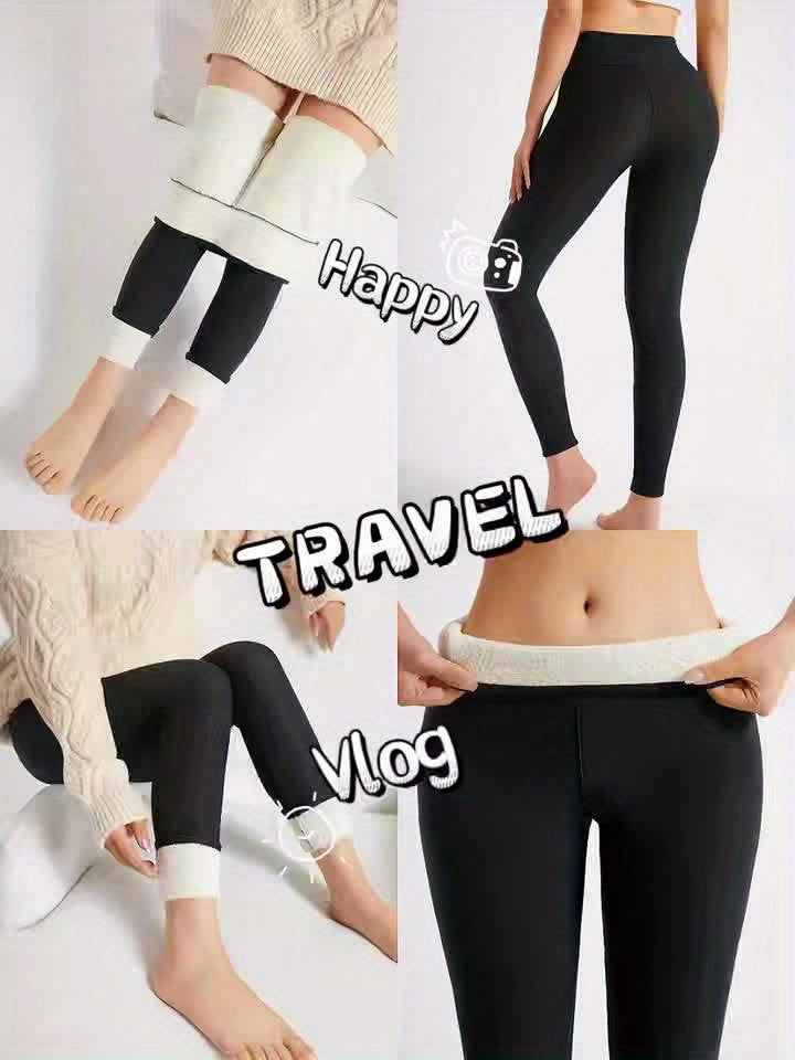 Calça Legging Feminina de Yoga com Cintura Alta.