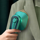 Ferro a vapor elétrico portátil mini, compacto e leve para viagens e uso doméstico.