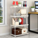 Organizador multifuncional com 4 prateleiras.