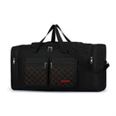 Mala de viagem grande com vários compartimentos e alça de ombro ajustável - Bolsa de viagem resistente em nylon.