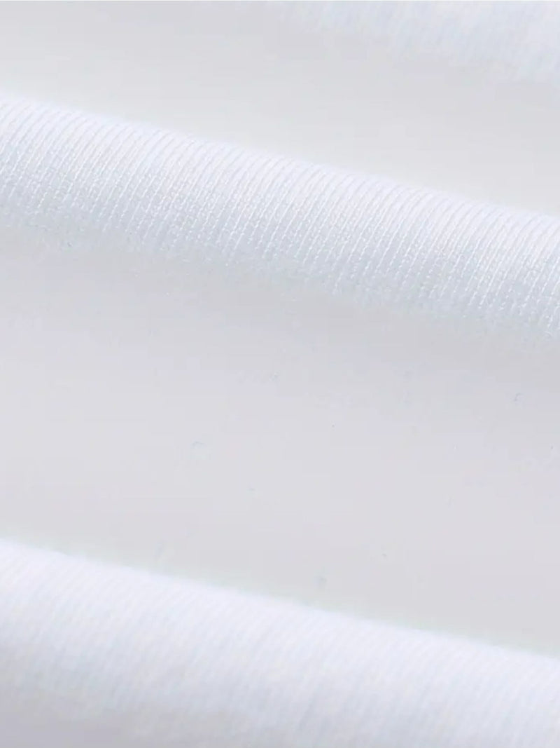 Camiseta masculina 100% algodão - Camiseta minimalista com estampa de cartas de baralho, gola redonda.