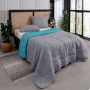 Conjunto de cama Casal Queen com 3 peças - Super macio com lençóis para cama box.