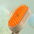 Escova a vapor 3 em 1 para cães e gatos.