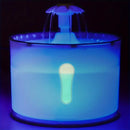 Fonte de água automática para gatos com filtro, 2,4L, para cães e gatos.