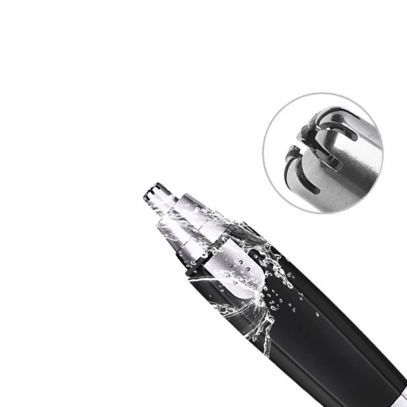 Aparador de pelos elétrico/portátil para nariz/orelha/rosto - Removedor de pelos faciais