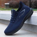 Tênis de corrida masculino em malha respirável,  leve e antiderrapante.