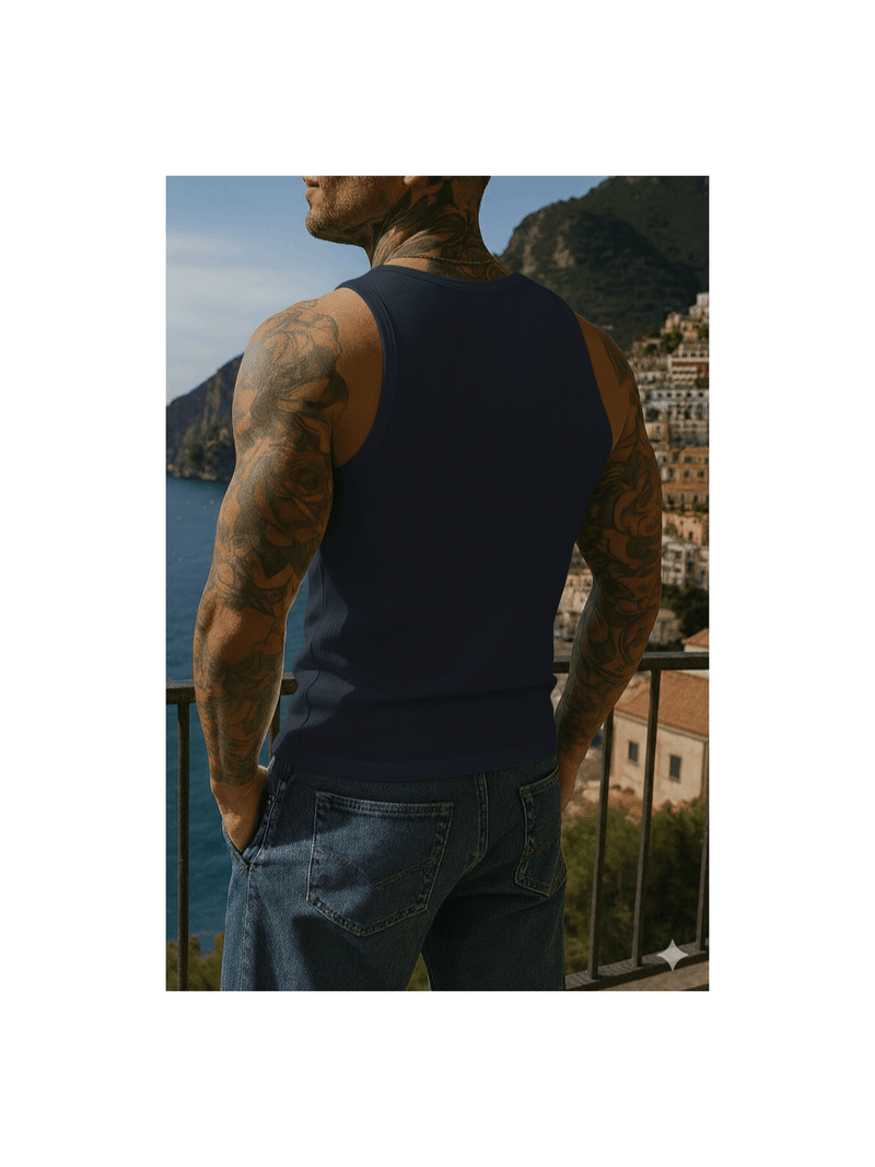 Regata canelada masculina americana.