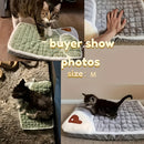 Tapete para Cães, Canil Universal para Todas as Estações, Ninho para Dormir com Tapete de Inverno Removível e Lavável.