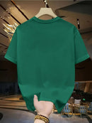 Camiseta masculina 100% algodão - Minimalista com estampa da cruz de Judá Yeshua.