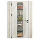 Organizador Multiuso para Cosméticos, Bolsa de Tecido para Pendurar, Suporte de Porta Multifuncional.