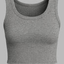 Top cropped canelado premium em 10 cores.