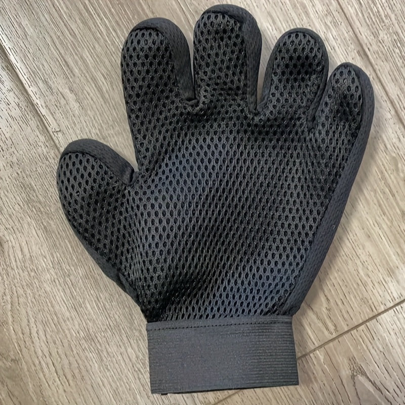 Luvas para Higiene de Animais de Estimação.