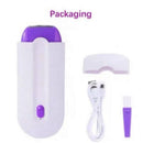 Depilador Facial e Corporal Sem Fio Recarregável e Unissex.