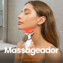 Massageador elétrico facial e para pescoço.