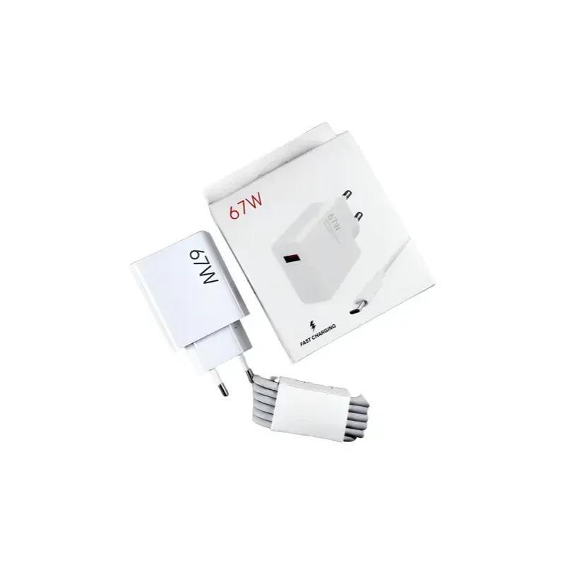 Carregador Turbo 67w, tipo c.