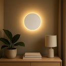 Aplique de parede Eclipse - Branco e Preto, para uso interno/externo, AR55