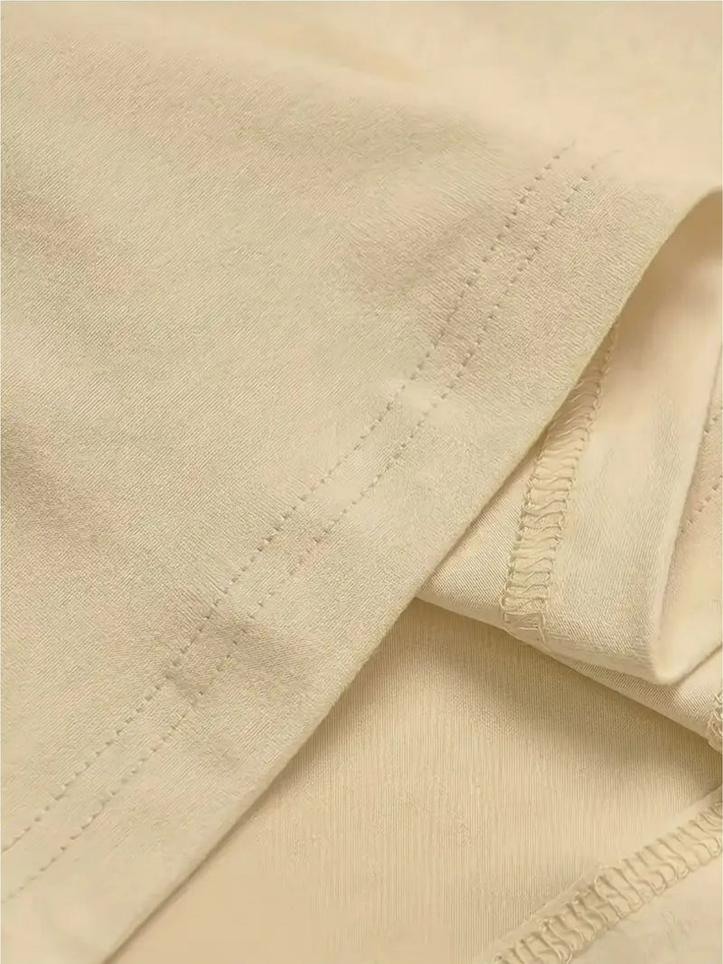 Camiseta masculina 100% algodão - Camiseta minimalista com estampa de cartas de baralho, gola redonda.