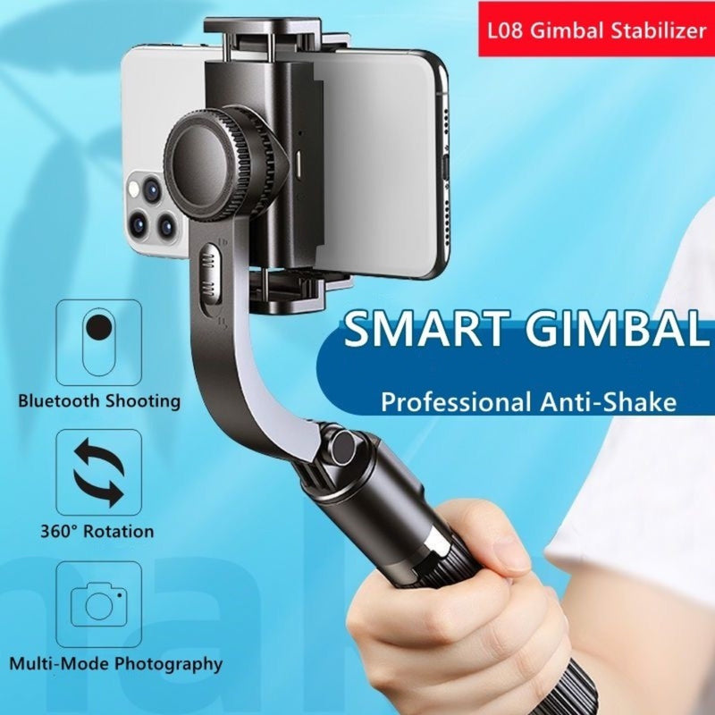 Estabilizador Gimbal Bastão de Selfie Tripé Bluetooth 4.0 Sem Fio.