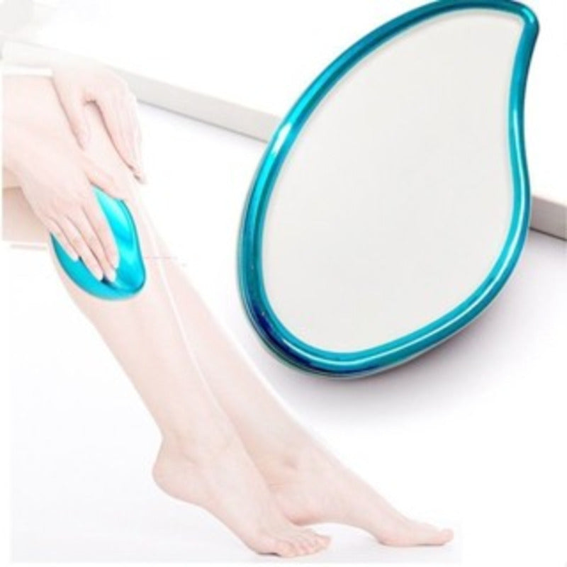 Depilatório Crystal Beauty indolor e reutilizável, fácil de limpar e seguro.