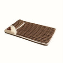 Tapete para Cães, Canil Universal para Todas as Estações, Ninho para Dormir com Tapete de Inverno Removível e Lavável.