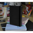 Caderno de desenho grande 21x14cm - com grade para estudo e esboços.