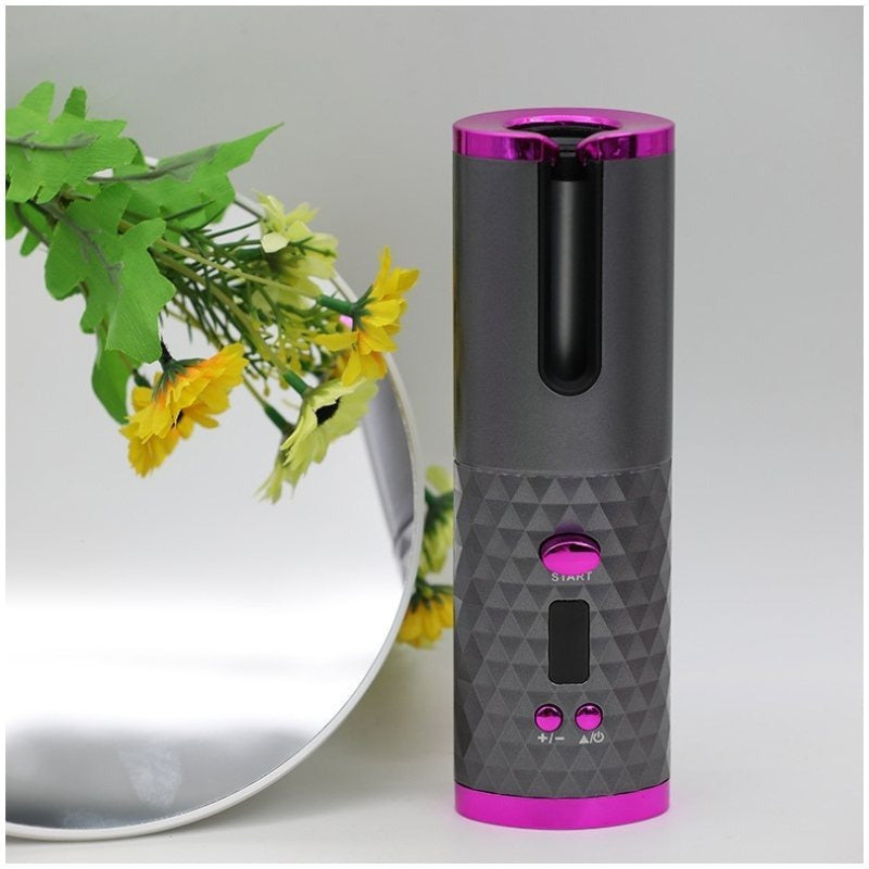 Modelador de cachos portátil profissional sem fio USB.