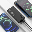 Carregador Portátil Turbo com Tela LCD.