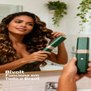 Chapinha de cabelo sem fio, aquece rápido, fácil de transportar, ideal para viagens.