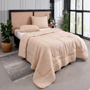 Conjunto de cama Casal Queen com 3 peças - Super macio com lençóis para cama box.